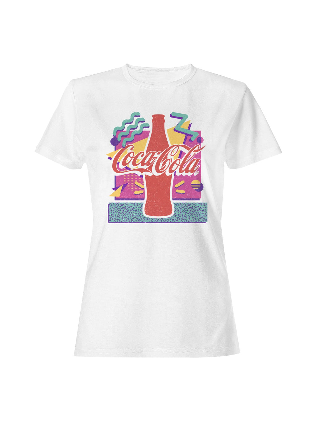 Officially Licensed Coca Cola Retro Pop Art Women's T-shirt