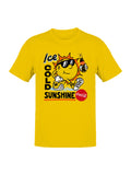 Officially Licensed Coca Cola Ice Cold Sunshine Fun Men's T-shirt