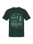 Officially Licensed Coca Cola Vintage Distinctive Bottle Men's T-shirt