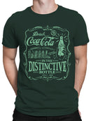 Officially Licensed Coca Cola Vintage Distinctive Bottle Men's T-shirt