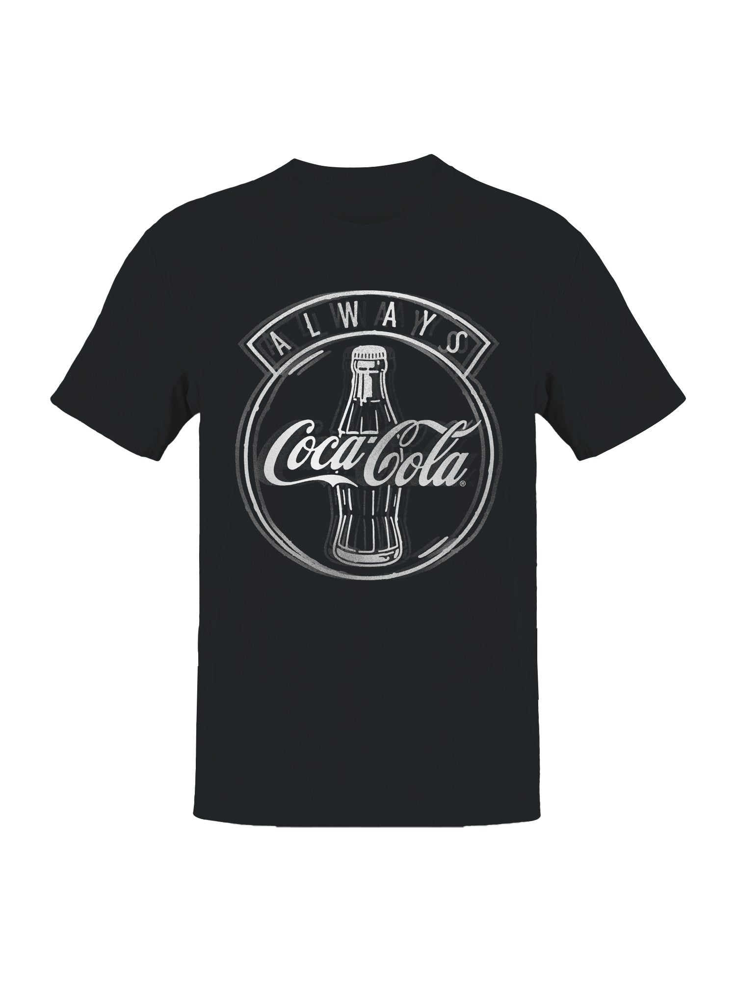 Officially Licensed Coca Cola Iconic Coke Always Men's T-shirt