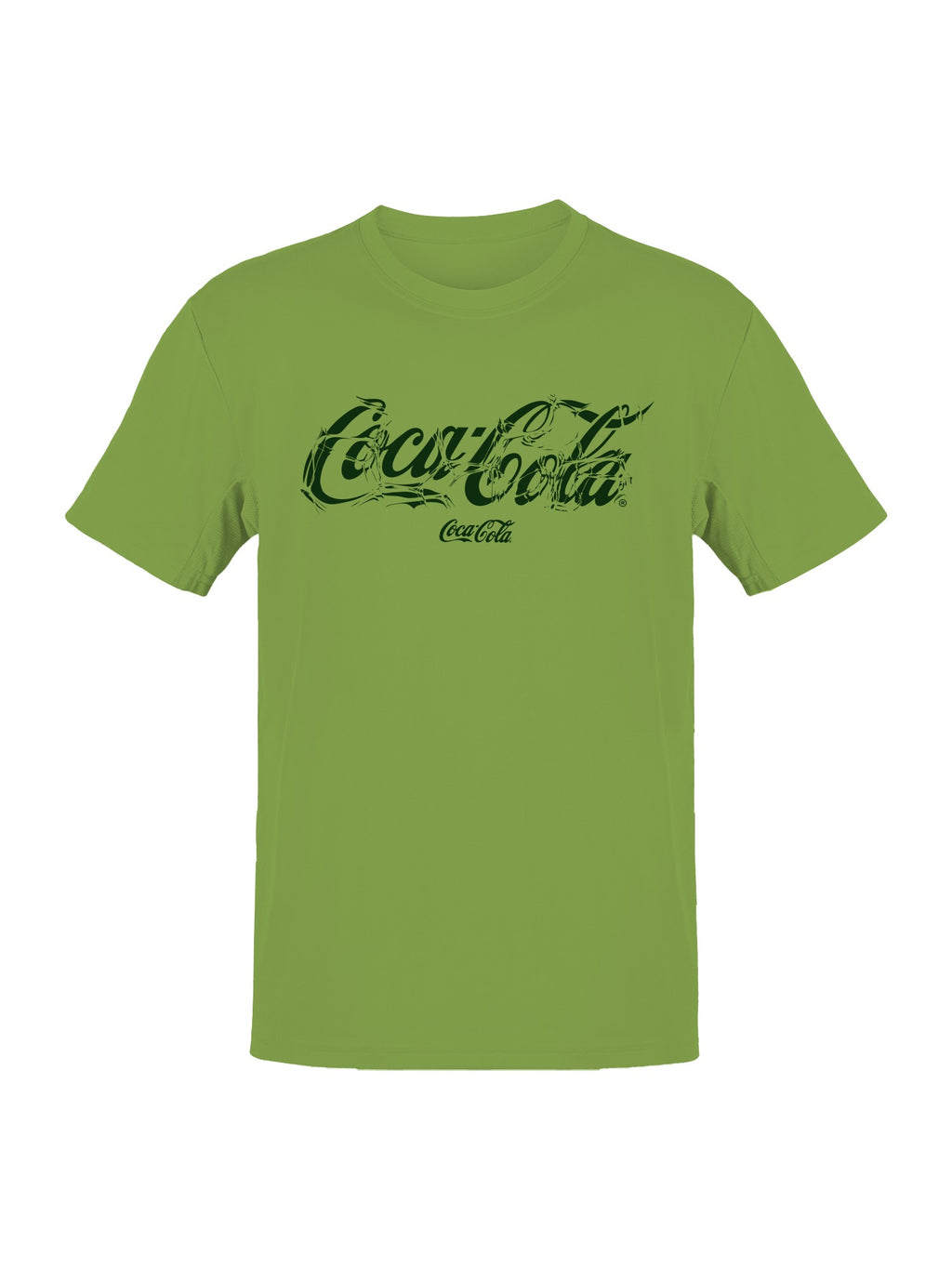 Officially Licensed Coca Cola Barbed Wire Design Men's T-shirt
