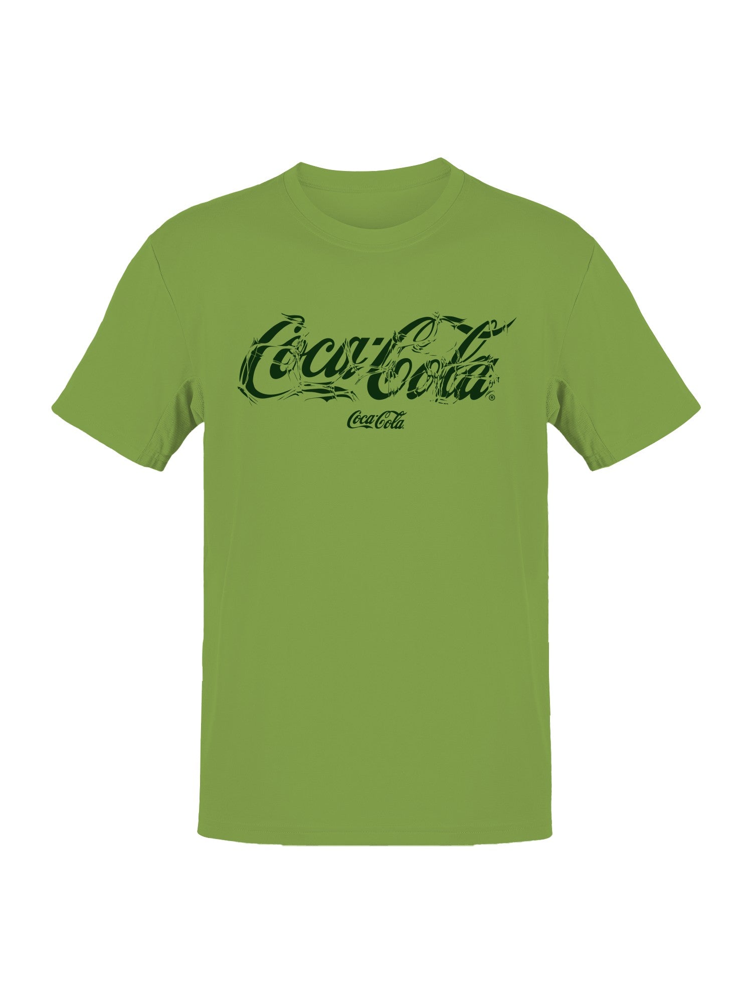 Officially Licensed Coca Cola Barbed Wire Design Men's T-shirt