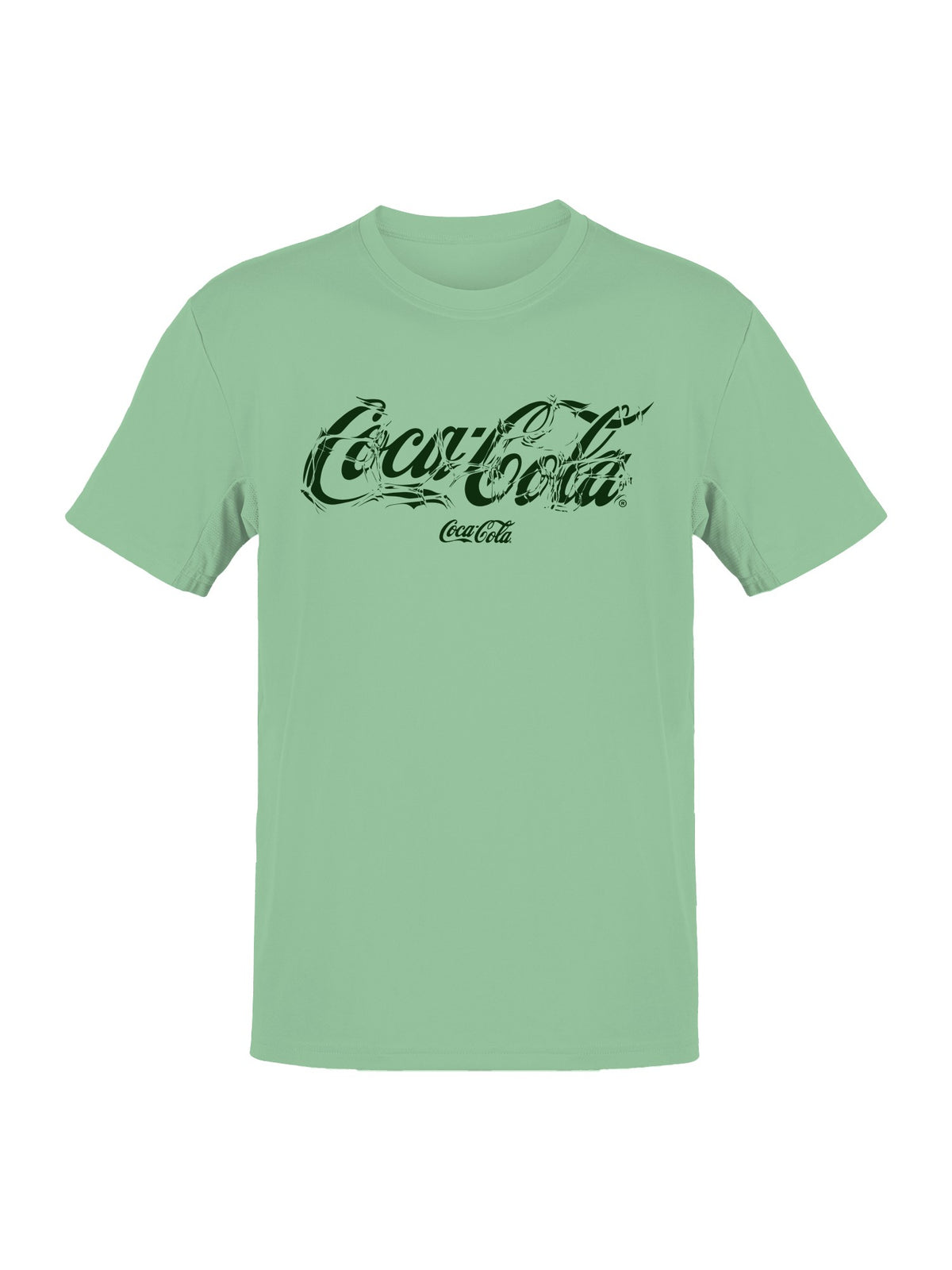 Officially Licensed Coca Cola Barbed Wire Design Men's T-shirt