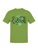 Officially Licensed Coca Cola Classic Coke Bottle Design Men's T-shirt