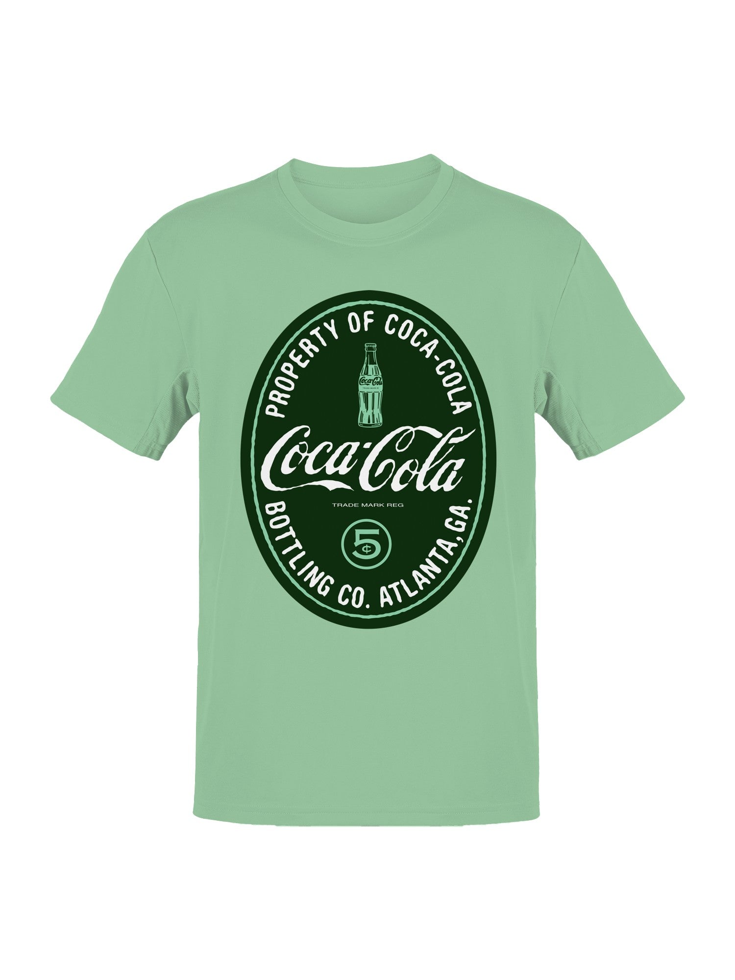 Officially Licensed Coca Cola Vintage Atlanta Design Men's T-shirt