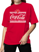 Officially Licensed Coca Cola Coke: Play Refreshed Design Women's T-shirt