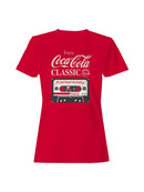 Officially Licensed Coca Cola Enjoy Classic Cassette Women's T-shirt
