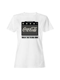 Officially Licensed Coca Cola Amplifier Design Art Women's T-shirt