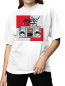 Officially Licensed Coca Cola Retro Boombox Enjoy Coke Women's T-shirt