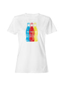 Officially Licensed Coca Cola Vibrant Pop Art Women's T-shirt