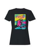 Officially Licensed Coca Cola Tropical Vibes Poster Women's T-shirt