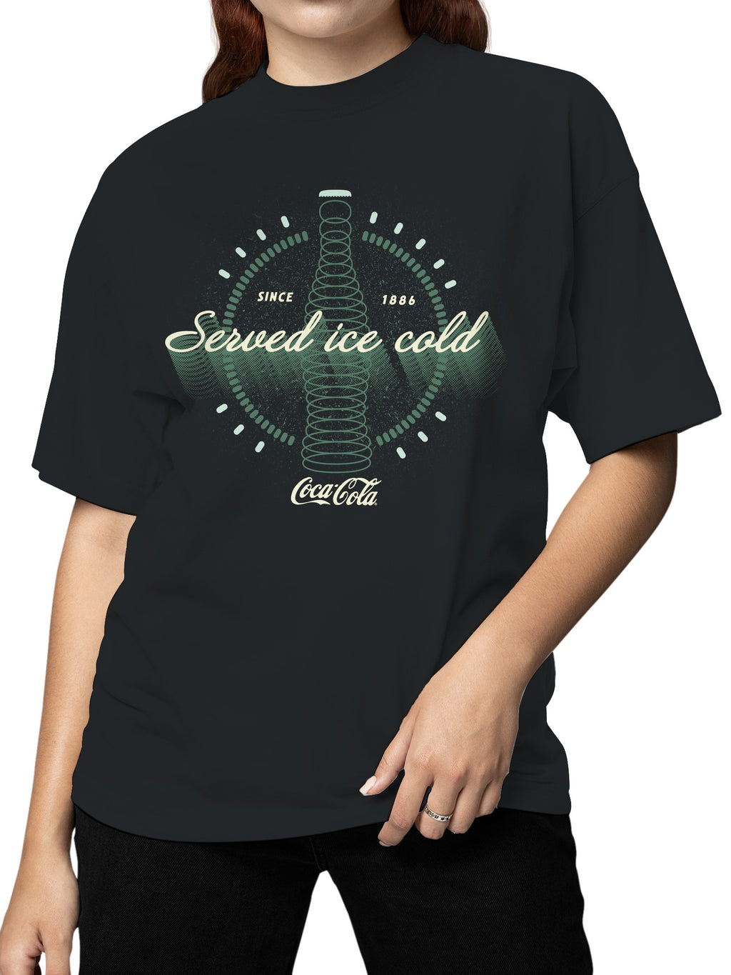 Officially Licensed Coca Cola Iconic Since 1886 Women's T-shirt