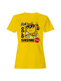 Officially Licensed Coca Cola Ice Cold Sunshine Fun Women's T-shirt