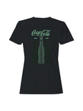 Officially Licensed Coca Cola Retro Coke Neon Bottles Women's T-shirt