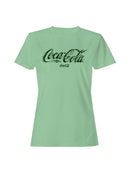 Officially Licensed Coca Cola Barbed Wire Design Women's T-shirt