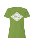 Officially Licensed Coca Cola Vintage Diamond Logo Women's T-shirt
