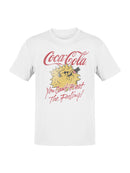 Officially Licensed Coca Cola Classic Vintage Design Men's T-shirt