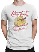 Officially Licensed Coca Cola Classic Vintage Design Men's T-shirt