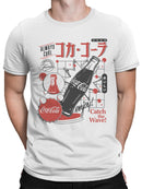 Officially Licensed Coca Cola Retro Enjoy Graphic Men's T-shirt