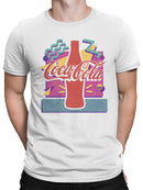 Officially Licensed Coca Cola Retro Pop Art Men's T-shirt