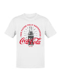 Officially Licensed Coca Cola Coke Bottle "The Pause That Refreshes Men's T-shirt