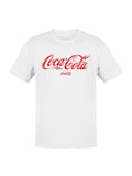 Officially Licensed Coca Cola Distorted Grunge Art Men's T-shirt