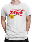 Officially Licensed Coca Cola Enjoy Coca-Cola Retro Logo Men's T-shirt
