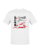 Officially Licensed Coca Cola Enjoy Yum! Noodles & Coke Men's T-shirt