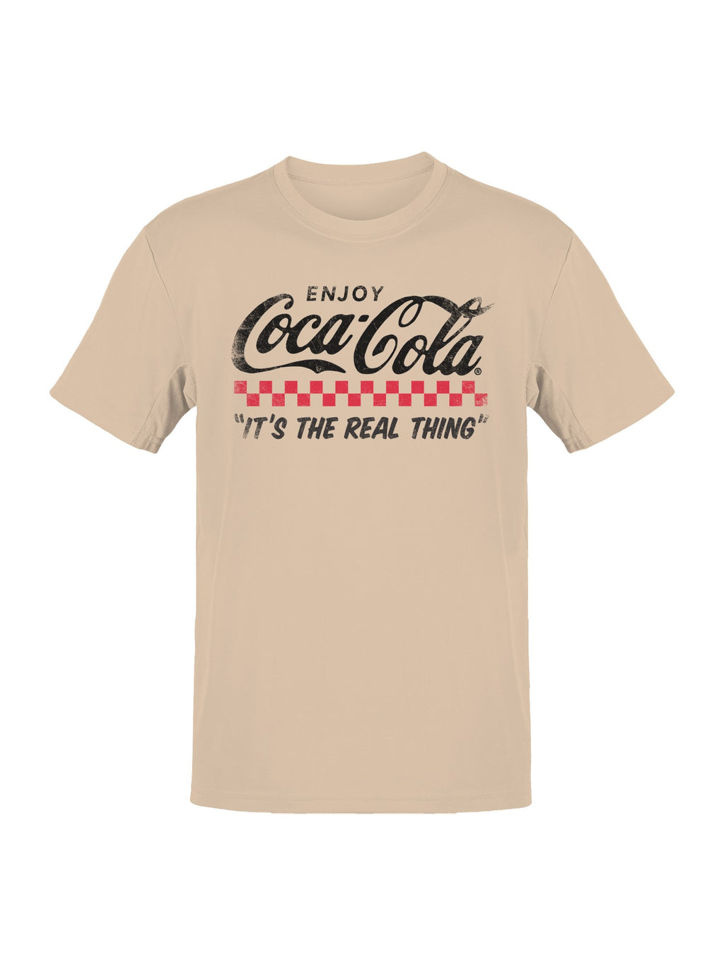 Officially Licensed Coca Cola Enjoy The Real Thing Men's T-shirt