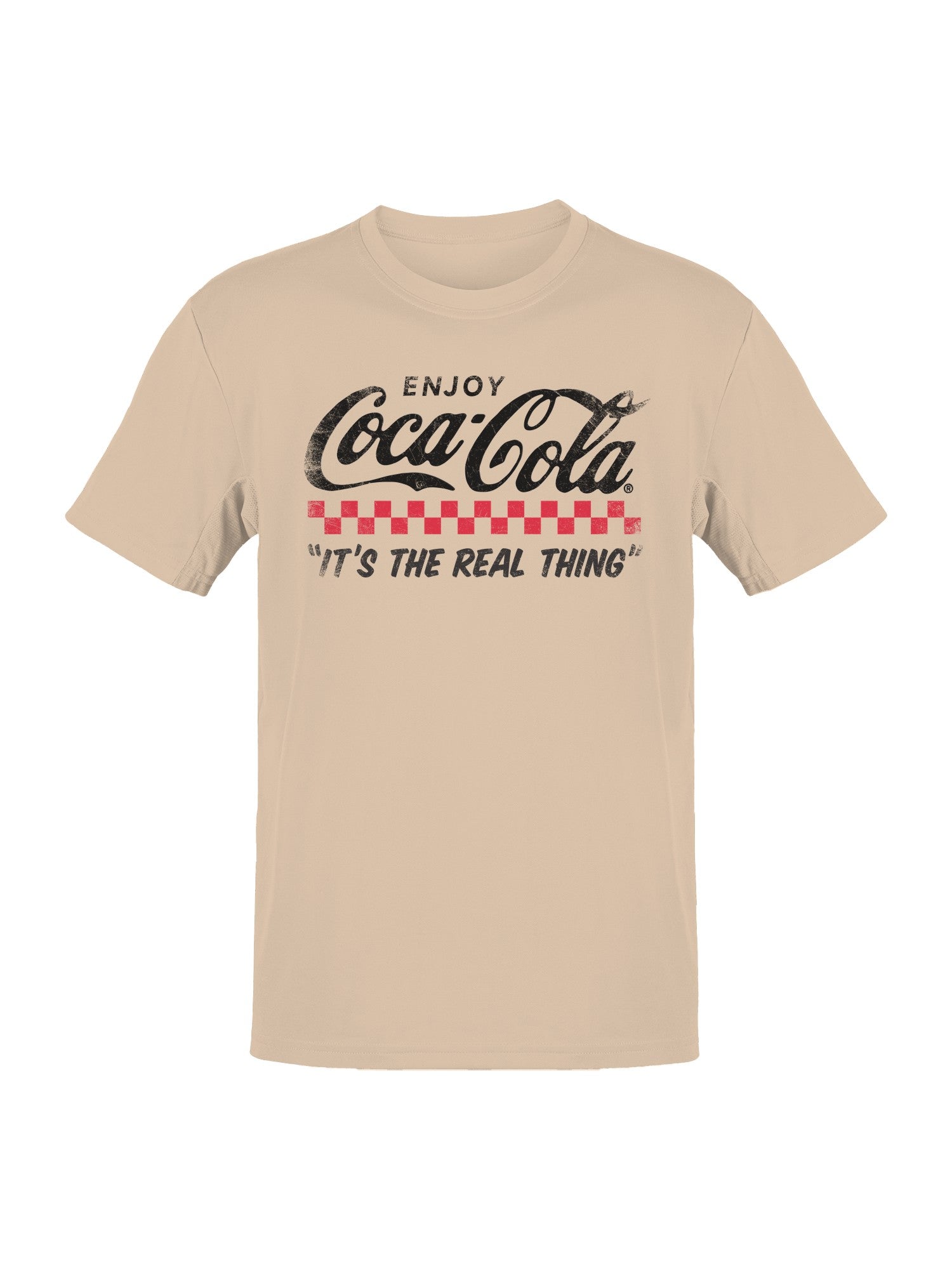 Officially Licensed Coca Cola Enjoy The Real Thing Men's T-shirt