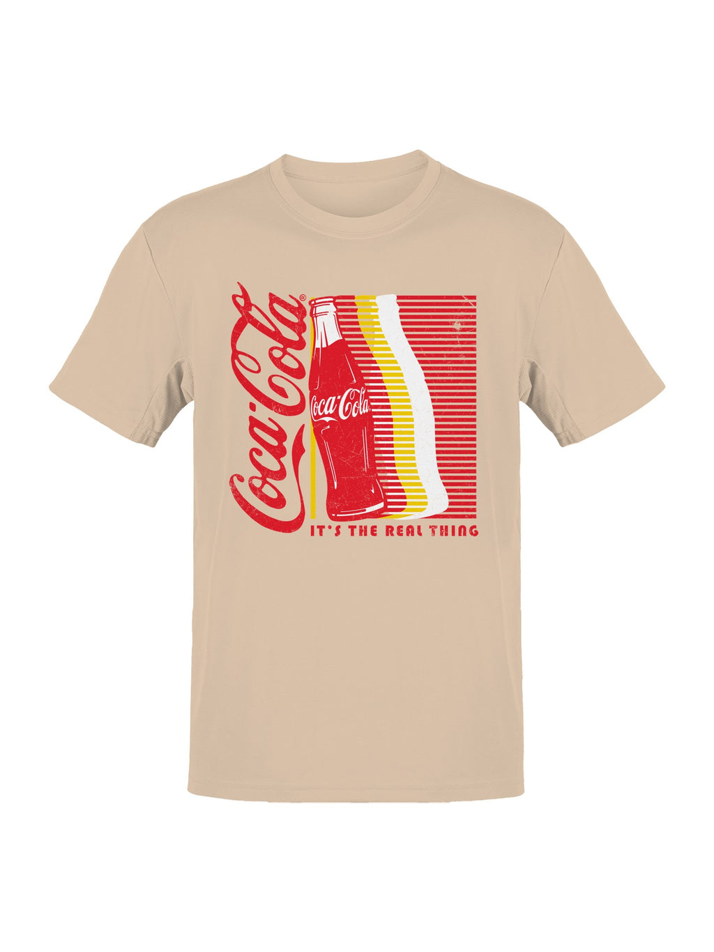 Officially Licensed Coca Cola Retro Iconic Design Men's T-shirt
