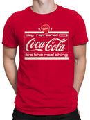 Officially Licensed Coca Cola Coke: Play Refreshed Design Men's T-shirt