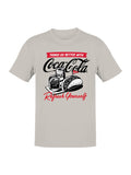 Officially Licensed Coca Cola Refresh Yourself Men's T-shirt