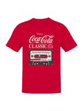 Officially Licensed Coca Cola Enjoy Classic Cassette Men's T-shirt