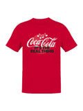 Officially Licensed Coca Cola Music: It's the Real Thing Men's T-shirt