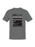 Officially Licensed Coca Cola Music Vibes Graphic Men's T-shirt