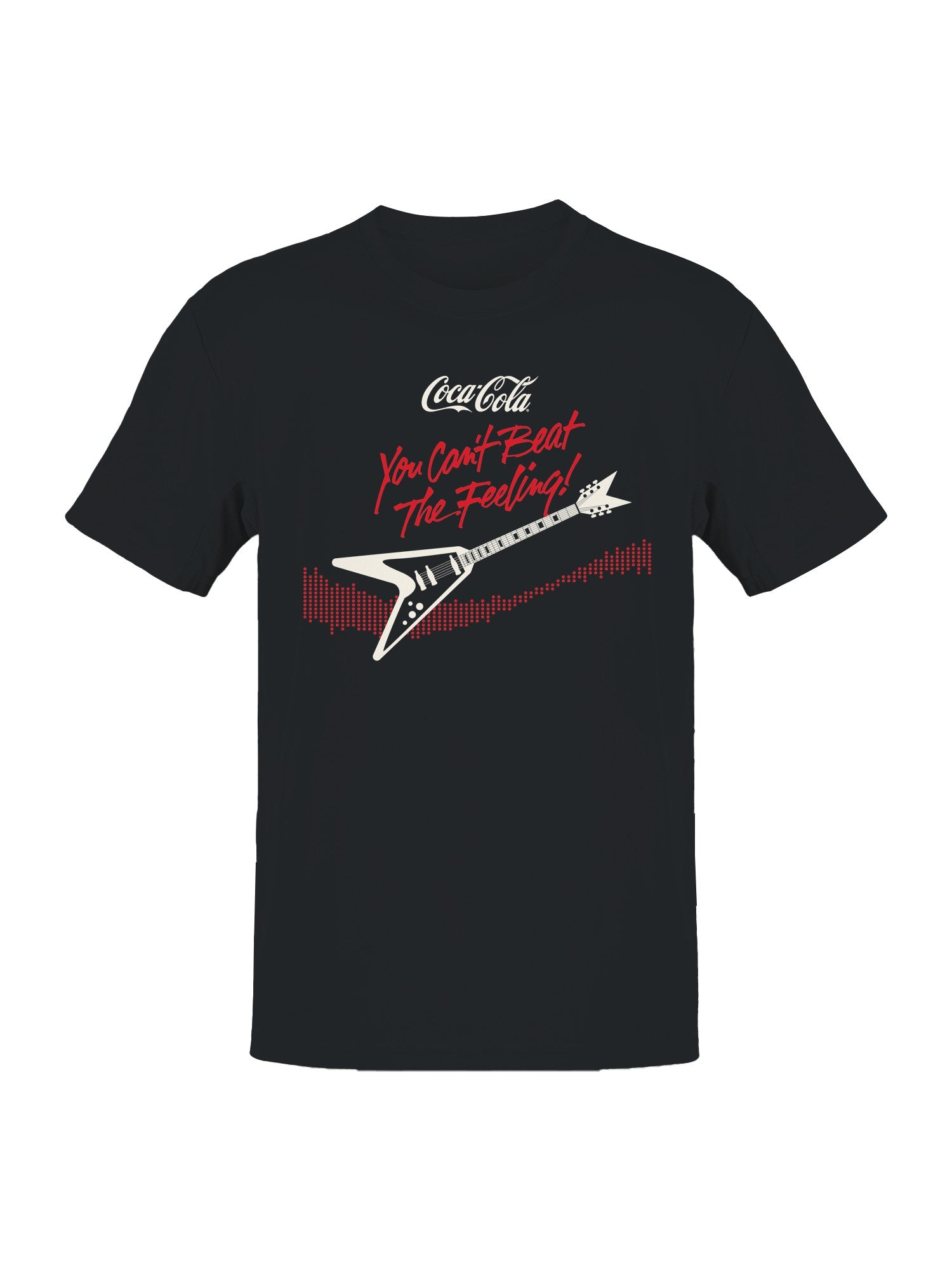 Officially Licensed Coca Cola Music Vibes Men's T-shirt