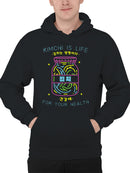 Kimchi is Life Neon Men's Hoodie