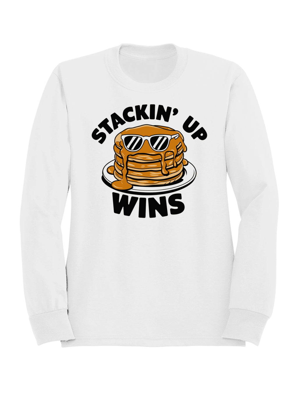 Stackin' Up Wins Pancake Fun Women's Sweatshirt