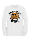 Stackin' Up Wins Pancake Fun Women's Sweatshirt