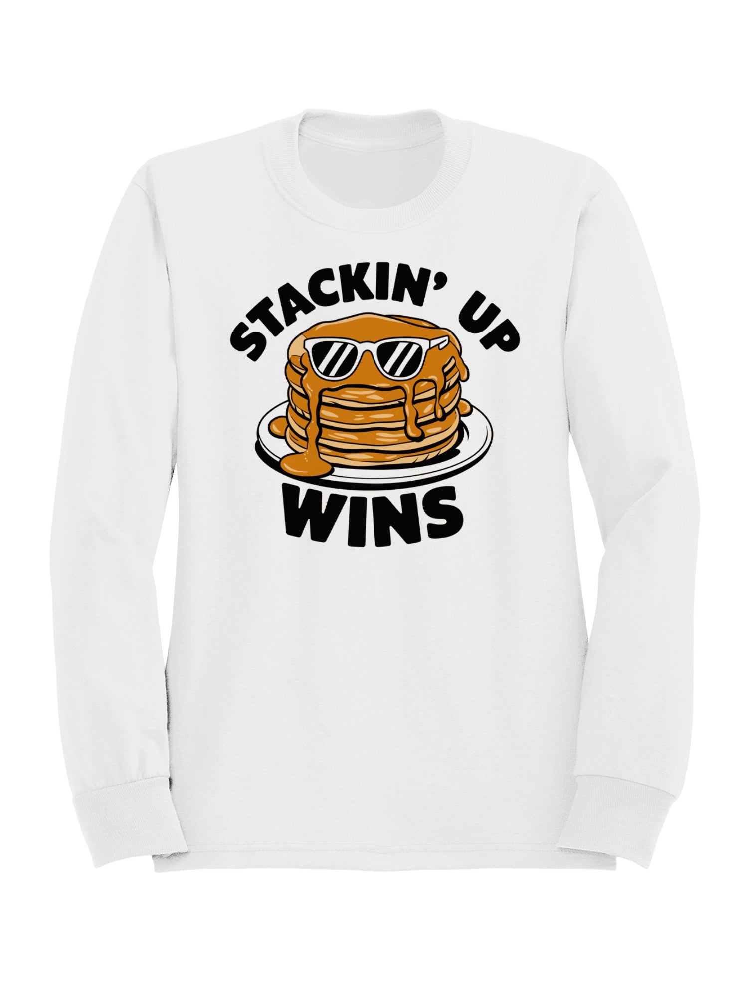 Stackin' Up Wins Pancake Fun Women's Sweatshirt