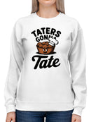 Cheerful Potato Chef Women's Sweatshirt