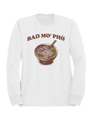 Bad Mo' Ph? Bowl Art Women's Sweatshirt