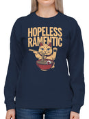 Hopeless Ramentic Cat Women's Sweatshirt