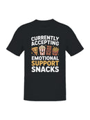 Emotional Support Snack Squad Men's T-shirt