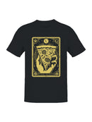 Tarot Card Style Pizza Slice Men's T-shirt