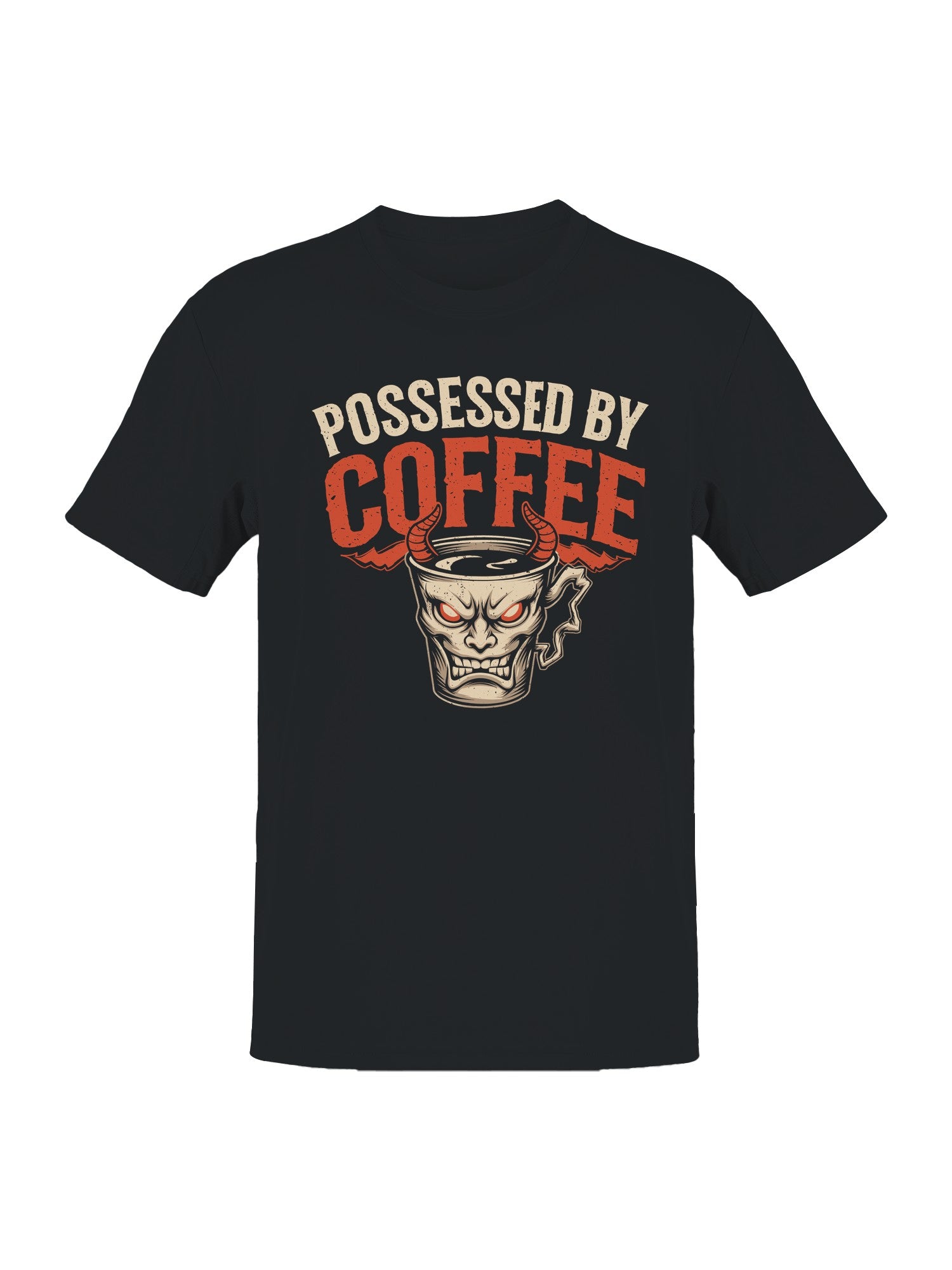 Possessed by Coffee Demon Mug Men's T-shirt