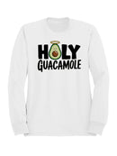 Holy Guacamole Avocado Halo Men's Sweatshirt