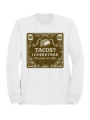 Taco Ouija Board Men's Sweatshirt